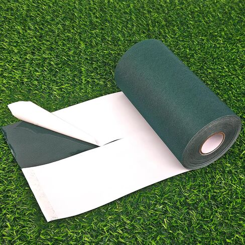 Single-Sided 6Inch x 33Ft Artificial Grass Self-Adhesive Turf Seam Tape for Lawn,Carpet Jointing in Kuwait