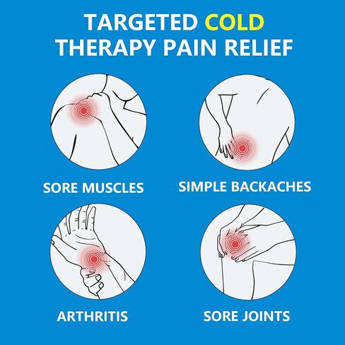 Pain Relief Roll On, Travel Size Pain Reliever, for Knee, Neck, Hip, Joint, Shoulder, Arthritis Pain Reliever, Fast Acting & Long Lasting Formula, Roll On Menthol Gel 2.5 oz (Pack of 1) in Saudi Arabia
