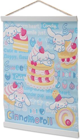 Open Road Brands Hello Kitty and Friends Round Hanging Acrylic Wall Decor | Cute Hello Kitty Wall Art for Home in Kuwait