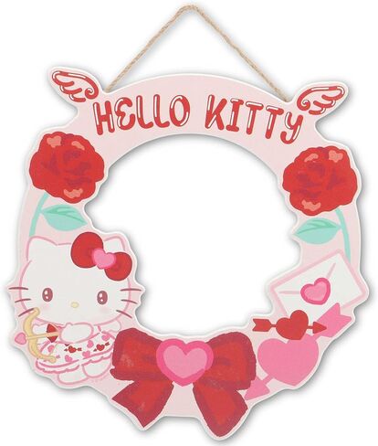 Open Road Brands Hello Kitty and Friends Round Hanging Acrylic Wall Decor | Cute Hello Kitty Wall Art for Home in Kuwait