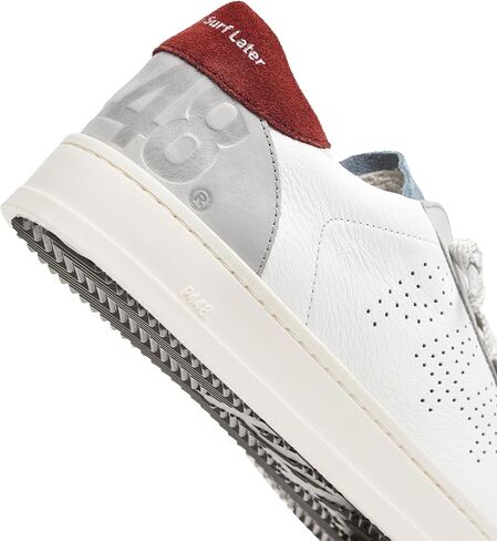 Jack White/Burgundy - Sneakers in Saudi Arabia
