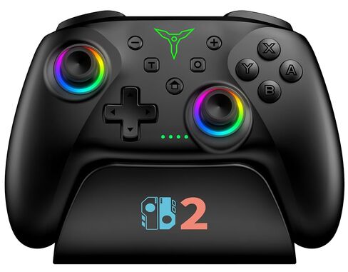 وحدة التحكم اللاسلكية Switch2 Pro ， أسود in Kuwait