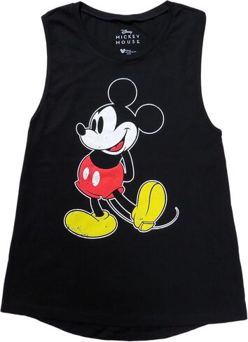 Disney Womens Mickey Mouse Sleeveless Muscle Tank Top in Kuwait