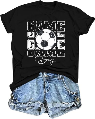 Soccer Cup 2026 Shirt Womens Soccer Mexico Shirts Funny Soccer Mom Tshirt Game Day Graphics Tees Tops in Saudi Arabia