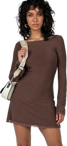 Princess Polly Princess Polly Lukea Long Sleeve Mini Dress in Saudi Arabia