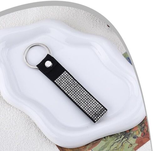 Bling Rhinestone Wristlet Keychain Wrist Lanyard Extended Wristlet Keychain Accessories for Girls Women, Wrist Strap Car Key Ring Strap for Phone Wallet Cameras Keys in Saudi Arabia