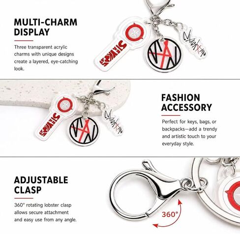 SKZ Merch Acrylic Keychain for Stray Kids Fans in Saudi Arabia