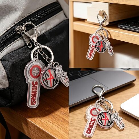 SKZ Merch Acrylic Keychain for Stray Kids Fans in Saudi Arabia