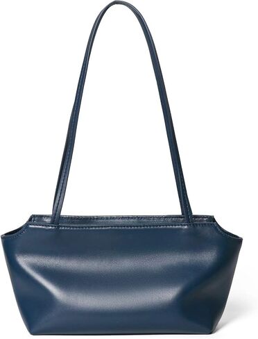 Women's Leather Tote Bag, Soft Casual Shoulder Purse Genuine Leather Horizontal Square in Saudi Arabia