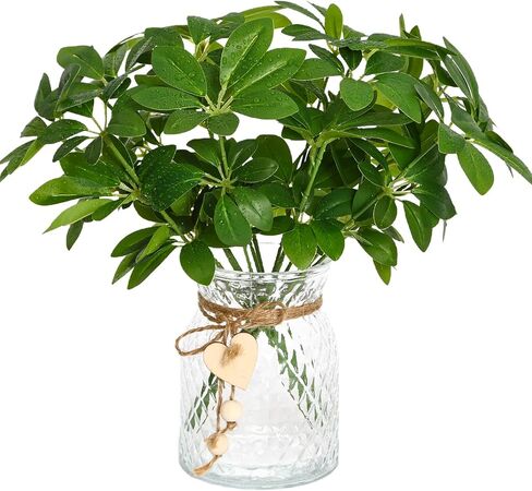 Kimura's Cabin Faux Flowers with Vase,Artificial Silk Peony in Vases Fake Flower Hydrangeas Arrangement for Dining Table Home Office Farmhouse Bathroom Centerpiece Wedding Decorations（Yellow） in Saudi Arabia