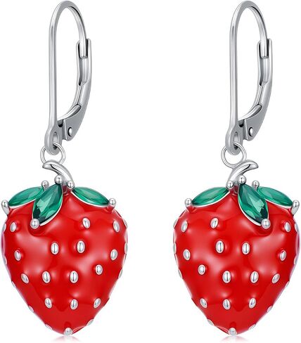925 Sterling Silver Dangle Leverback Earrings Animal Stud Sports Hoop Earrings Jewelry Gifts for Women in Saudi Arabia