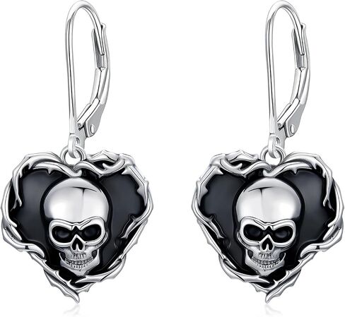 925 Sterling Silver Dangle Leverback Earrings Animal Stud Sports Hoop Earrings Jewelry Gifts for Women in Saudi Arabia