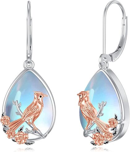 925 Sterling Silver Dangle Leverback Earrings Animal Stud Sports Hoop Earrings Jewelry Gifts for Women in Saudi Arabia