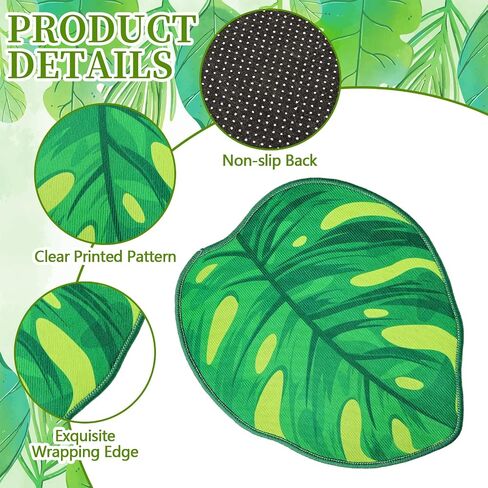 24 Pcs Green Leaf Carpet 16 Inch Leaf Shape Sitting Mat Sitting Floor Seats Non Slip Backing Classroom Rug Cushions Soft Mat for Preschool Elementary Daycares School Learning Playing Areas in Saudi Arabia