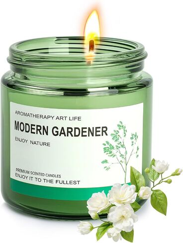 Lavender Candles, Scented Candles, Made of Natural Organic Soy Wax, in Glass Jars, can Burn for 160 Hours continuously, an Ideal Gift for Friends on Their Birthdays in Saudi Arabia