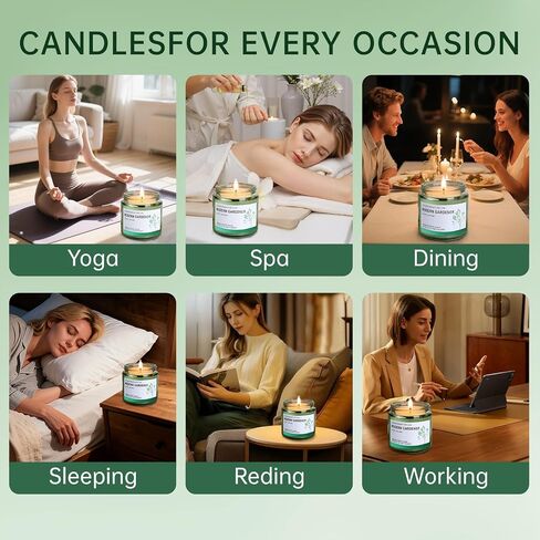 Lavender Candles, Scented Candles, Made of Natural Organic Soy Wax, in Glass Jars, can Burn for 160 Hours continuously, an Ideal Gift for Friends on Their Birthdays in Saudi Arabia