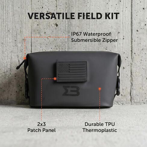 Waterproof Field Kit, IP67 Leakproof Zipper Pouch for Toiletries, Travel, First Aid, Tech Gear and Outdoor Essentials in Saudi Arabia