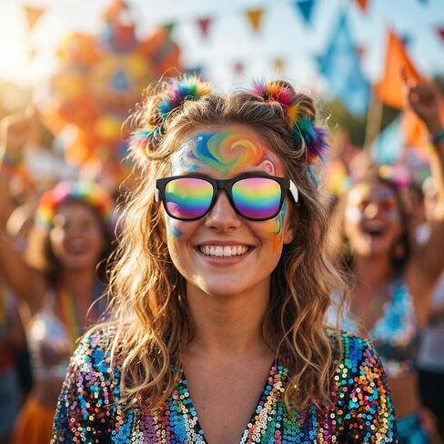 100 Pack 20 Colors Neon Sunglasses Bulk,Party Sunglasses for Adults,80s Retro Style Plastic Sun Glasses for Beach Pool Birthday Outdoor Summer Party Supplies in Saudi Arabia