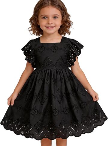 Girls Lace White Flower Girl Dress Cotton Vintage First Holy Communion Baptism Dress for Church Wedding Party in Saudi Arabia