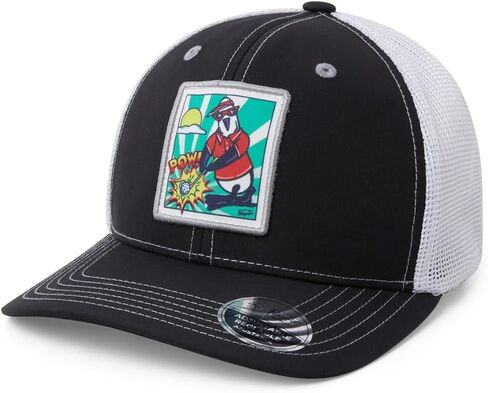قبعة Penguin Golf Pop Fest Pow الأصلية ذات شعار قابل للتعديل لسائقي الشاحنات الشبكية in Kuwait