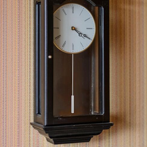 Luxshiny Wall Clock Pendulum Replacement Cylinder Metal Pendulum for DIY Clock Repair Parts and Accessories Accurate Timekeeping Silver 10.62In in Kuwait