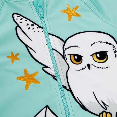Harry Potter Girls Swimsuit, Hedwig Swimming Suit for Girls, Long Sleeve Kids Bathing Suit in Kuwait