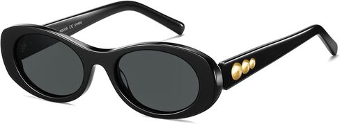 SOJOS Oval Polarized Sunglasses for Women Men Acetate Frame UV Protective Shades, Petra in Saudi Arabia