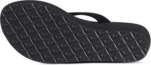 UBXRIN Womens Wedge Flip Flops Platform Thong Sandals 2 and 2.8 inch | Comfortable Summer Casual Beach Pool Non Slip Slip On Arch Support Vegan Leather Heel Shoes in Saudi Arabia