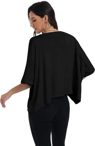 Lepunuo Womens Summer Tops Loose Oversized T Shirts Short Sleeve Shirts Cotton Basic Tee in Saudi Arabia