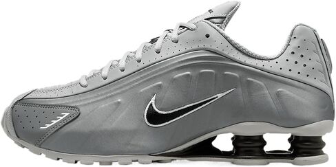 أحذية Nike Shox R4 للرجال (رمادي دخاني فاتح/رمادي دخاني/أبيض/أسود) in Kuwait