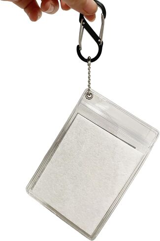 3 Pcs Portable Felt Pin Display Keychain with Anti-Loss Protective Case for Backpack in Kuwait