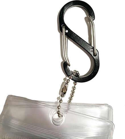 3 Pcs Portable Felt Pin Display Keychain with Anti-Loss Protective Case for Backpack in Kuwait
