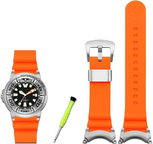 BIK Modified Watchband For Citizen BJ8050 BJ8050-08E Stainless Steel Lug Connection Head Little Monster Bracelet Watch Strap in Kuwait