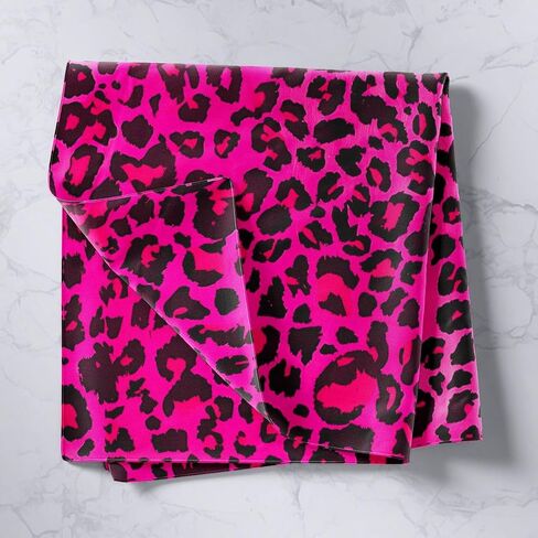 jejeloiu Kids Hot Pink Leopard Tapestry Medium 59"x59" Animal Print Wall Hanging Blanket for Boys Girls Teens Cheetah Wall Art Lightweight Women Men Safari Bedroom Decor in Kuwait