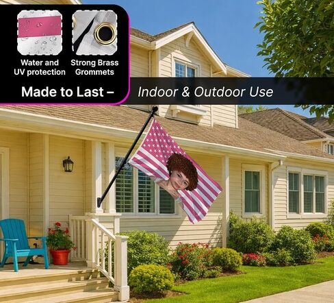 3x5 Ft Ice Rapper Spice Polyester Flag with 2 Grommets - Pink Icespice Poster Single Sided Flag Tapestry for Bedroom or Living Room Vivid Color and Fade Proof Decor - Indoor Original Design Cute Print in Kuwait