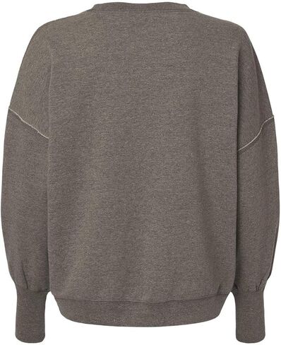 MV Sport - Women's Sueded Fleece Crewneck Sweatshirt - W22712 - S - Charcoal in Saudi Arabia