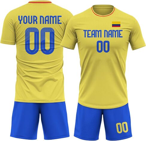 Custom Soccer Jersey Men Women Youth, Athletic Shirts with Name Number Logo Soccer Team Shirts Shorts Futbol Set in Saudi Arabia