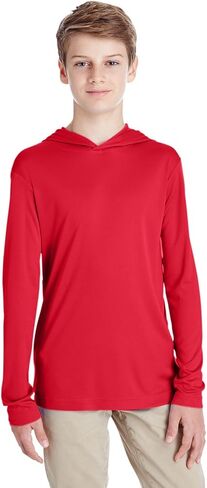 Team 365 Youth Zone Performance Hoodie S SPORT RED in Saudi Arabia