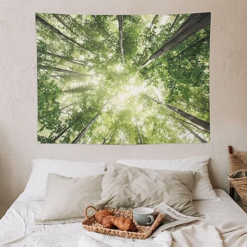 AXKEUDO Wall Tapestry,Backdrop,Custom Wedding Tapestry,Personalized Image,Photo or Logo,Made to Order Tapestries Forest Pattern 30"X40" in Saudi Arabia