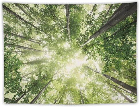 AXKEUDO Wall Tapestry,Backdrop,Custom Wedding Tapestry,Personalized Image,Photo or Logo,Made to Order Tapestries Forest Pattern 30"X40" in Saudi Arabia