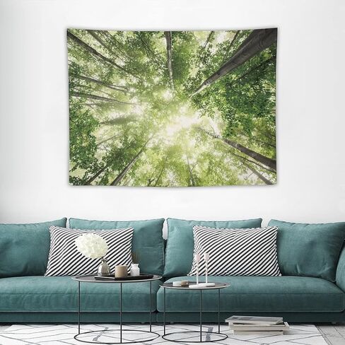 AXKEUDO Wall Tapestry,Backdrop,Custom Wedding Tapestry,Personalized Image,Photo or Logo,Made to Order Tapestries Forest Pattern 30"X40" in Saudi Arabia