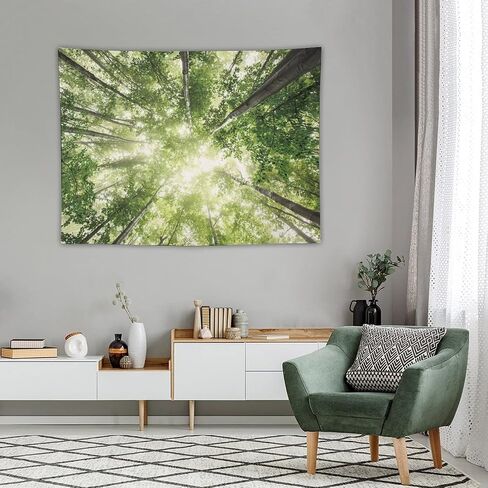 AXKEUDO Wall Tapestry,Backdrop,Custom Wedding Tapestry,Personalized Image,Photo or Logo,Made to Order Tapestries Forest Pattern 30"X40" in Saudi Arabia