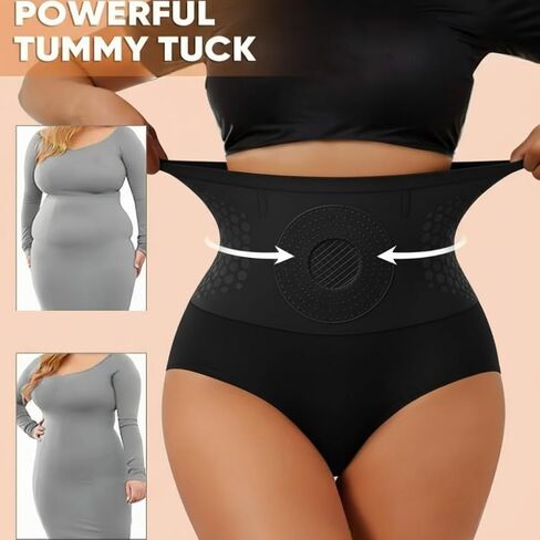 4-in-1 Shorts for Women, High Waisted Tummy Control Shapewear, Seamless Yoga Panties, Firming & Sculpting Underwear in Kuwait