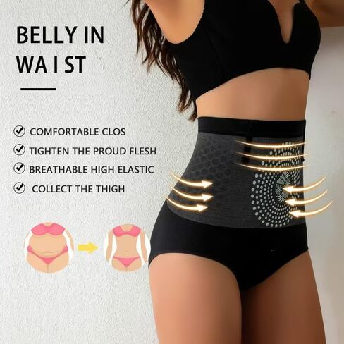 4-in-1 Shorts for Women, High Waisted Tummy Control Shapewear, Seamless Yoga Panties, Firming & Sculpting Underwear in Kuwait