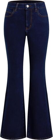 CIDER Women Stretchy Flare Leg Jeans Fashion Denim Pants in Kuwait