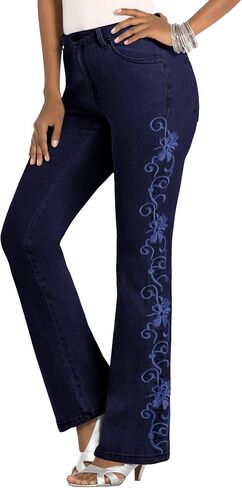 Roaman's Women's Plus Size Whitney Jean with Invisible Stretch in Saudi Arabia