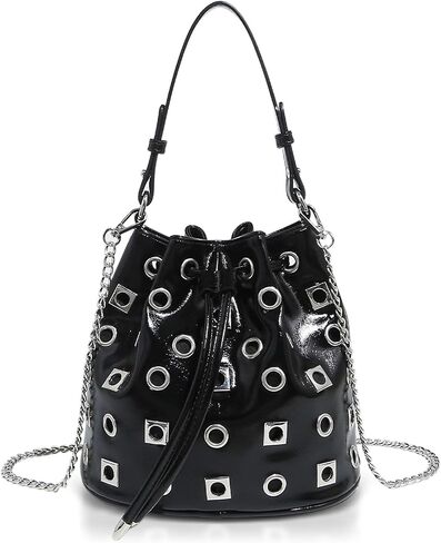 Crossbody Bag for Women, Retro HandBag, Large Capacity Bucket Bag, Tote Bag Suitable for Important Occasions, Work, Travel(Black) in Kuwait