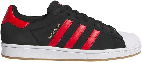 حذاء رياضي رجالي من adidas Superstar Adv Skate Skate - أسود، أحمر in Saudi Arabia