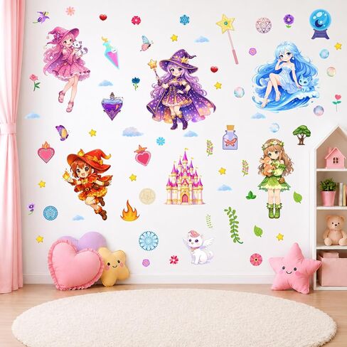 Superhero Wall Decor, Hero City Building Stars Stickers for Kids Boys, 70 Piece UV PVC DIY Removable Reusable Cartoon Stickers for Toddler Nursery, Bedroom, Playroom in Kuwait