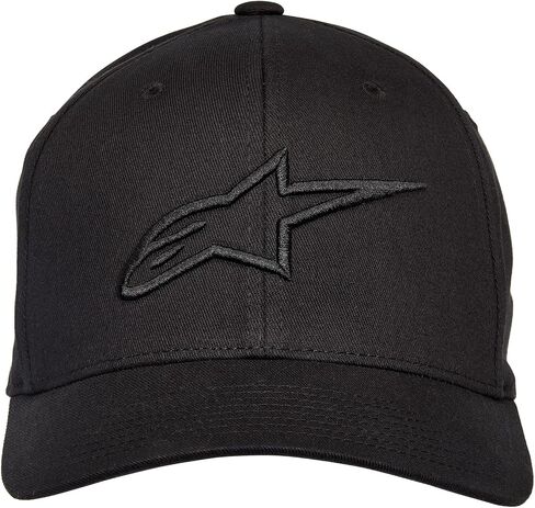 Alpinestars Men's Ageless Curve Hat Flexfit Baseball Cap Black/Black in Kuwait